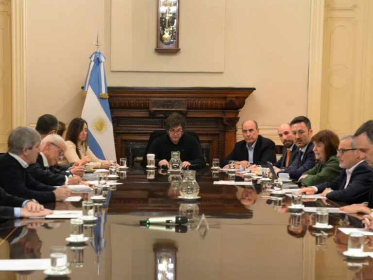 Milei encabezó nueva reunión de Gabinete