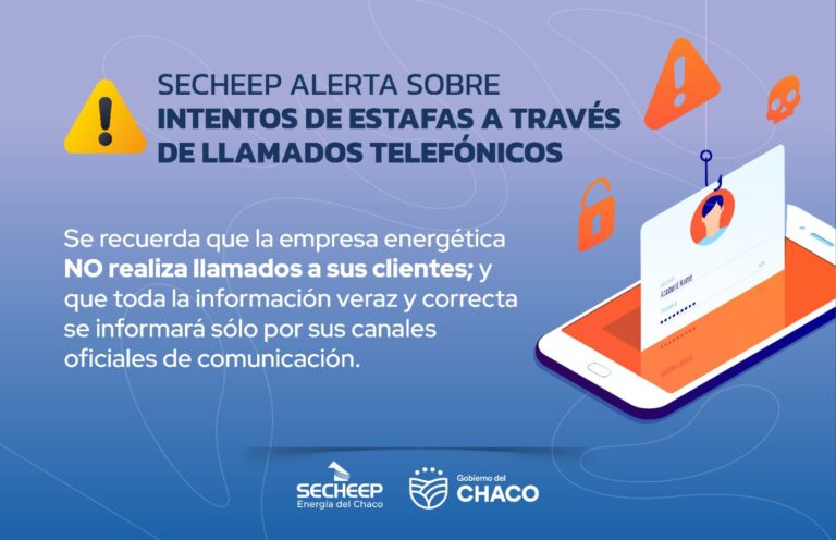 SECHEEP ALERTA SOBRE INTENTOS DE ESTAFAS TELEFÓNICAS