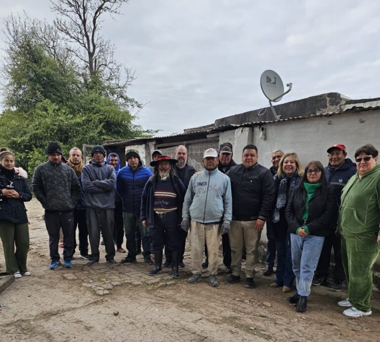 VISITA DE FUNCIONARIOS PROVINCIALES A PRESIDENCIA DE LA PLAZA