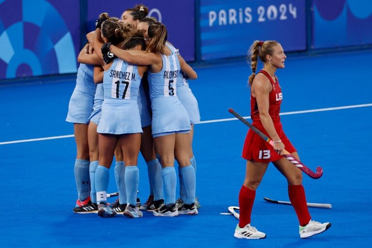 Las Leonas golearon 4-1 a los Estados Unidos en su debut por los Juegos Olímpicos de París 2024