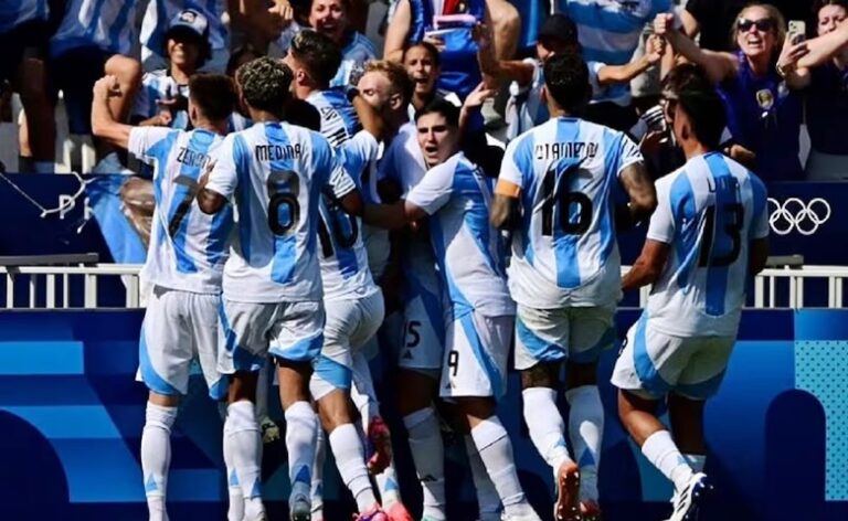 Argentina le ganó a Irak y apuesta a pasar de fase en los Juegos Olímpicos