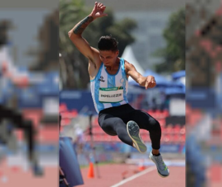 Otro oro olímpico para Argentina: Brian Impellizzeri ganó la medalla en salto en largo