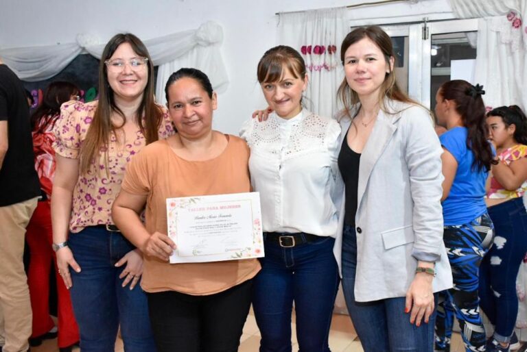 SÁENZ PEÑA: FINALIZÓ CON ÉXITO EL CICLO DE TALLERES PARA MUJERES