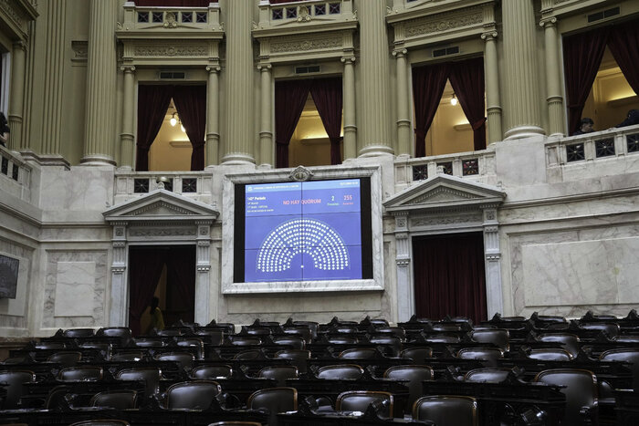 La oposición no logró quorum para debatir la reforma a la Ley de DNU