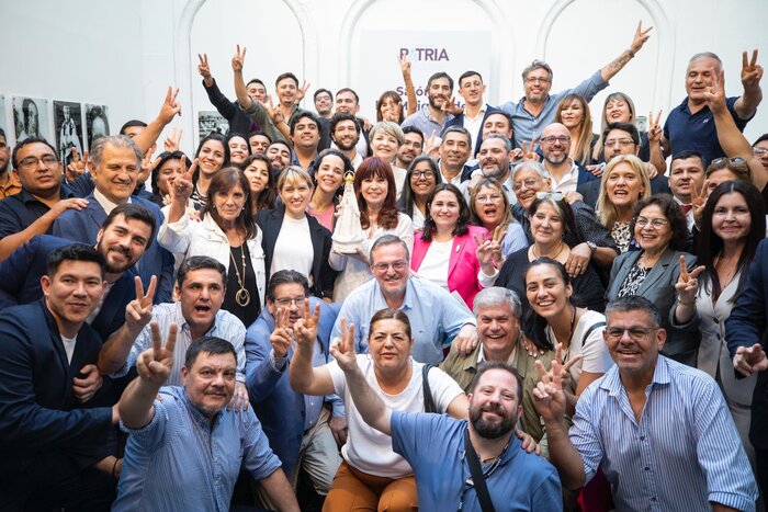 Encuentro militante en el Instituto Patria