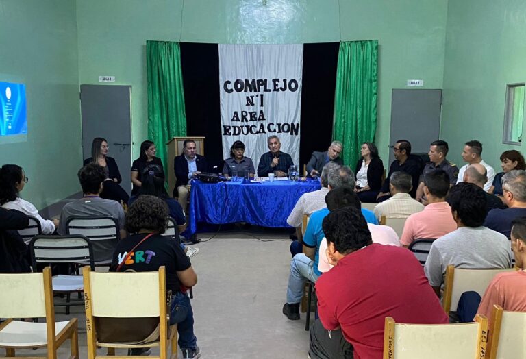 SE REALIZÓ EL LANZAMIENTO DE UN PROGRAMA EDUCATIVO UNIVERSITARIO EN CONTEXTO DE ENCIERRO