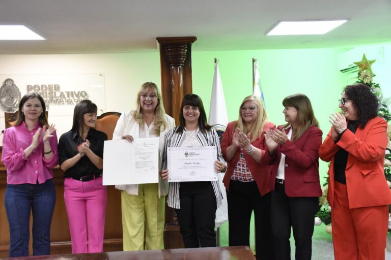 LA VICEGOBERNADORA SCHNEIDER ACOMPAÑÓ EL RECONOCIMIENTO A MUJERES, EN VÍSPERAS AL 41° ANIVERSARIO DEL RETORNO DE LA DEMOCRACIA