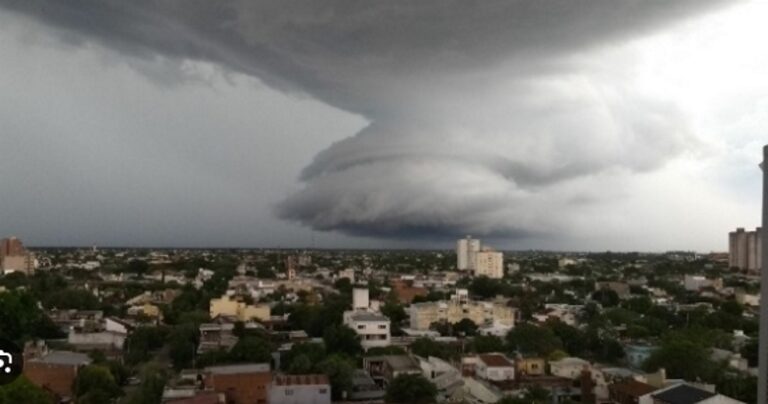 Rige una alerta meteorológica amarilla por tormentas en este del Chaco y varias provincias