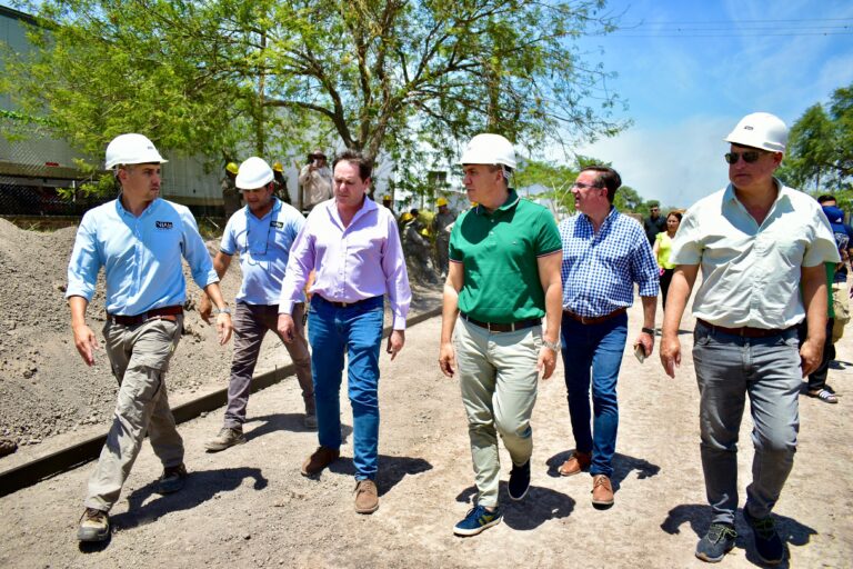 RESISTENCIA: EL GOBERNADOR ZDERO CONSTATÓ LOS AVANCES EN LA AVENIDA CORONEL FALCÓN