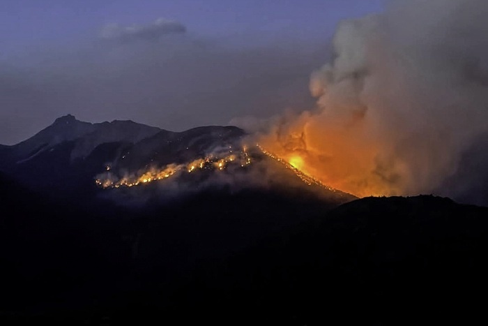 Se procedió a la evacuación de zonas pobladas