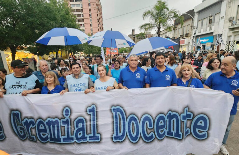 El Frente Gremial Docente adhiere al paro nacional del 10 y convoca a marchar del 9