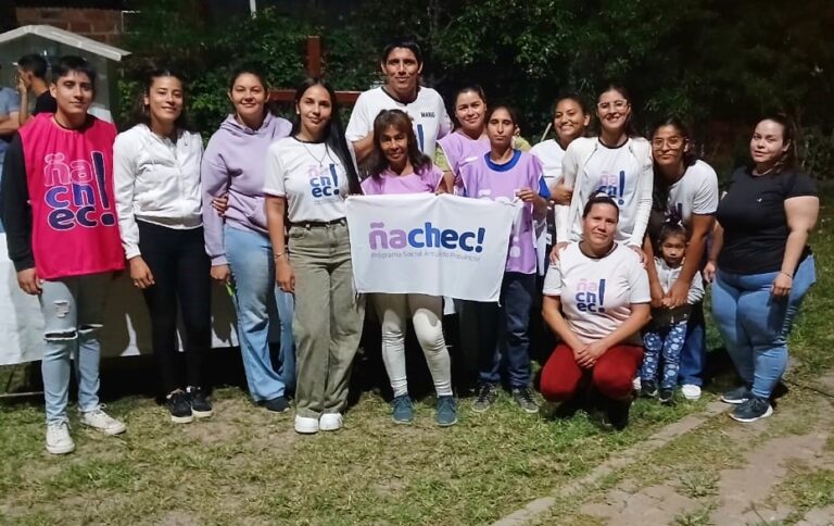 Ñachec acercó su propuesta recreativa al Barrio Quinta 6