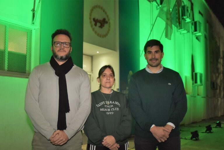 El Poder Legislativo se iluminó de verde por la donación de órganos