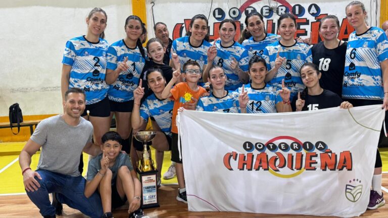 CON GRAN ÉXITO SE DESARROLLÓ LA COPA LOTERÍA CHAQUEÑA DE VOLEIBOL
