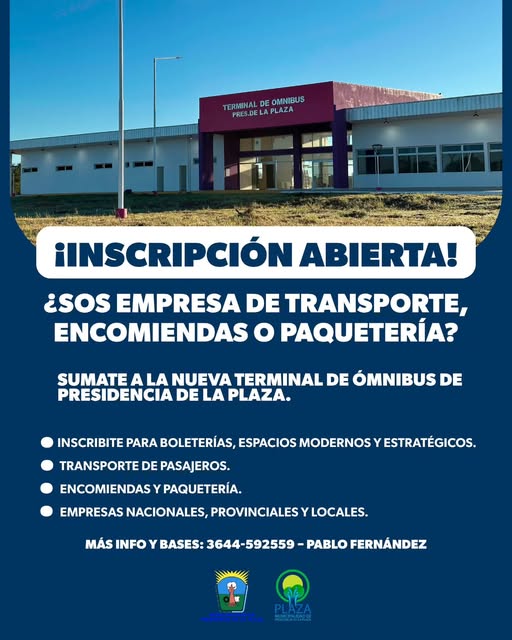 MUNICIPALIDAD DE PRESIDENCIA DE LA PLAZA