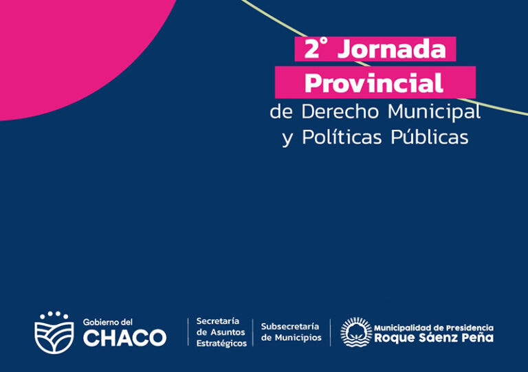 Todo listo para la 2ª Jornada Provincial de Derecho Municipal y Políticas Públicas