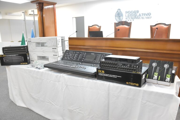 El Poder Legislativo moderniza el sistema de sonido