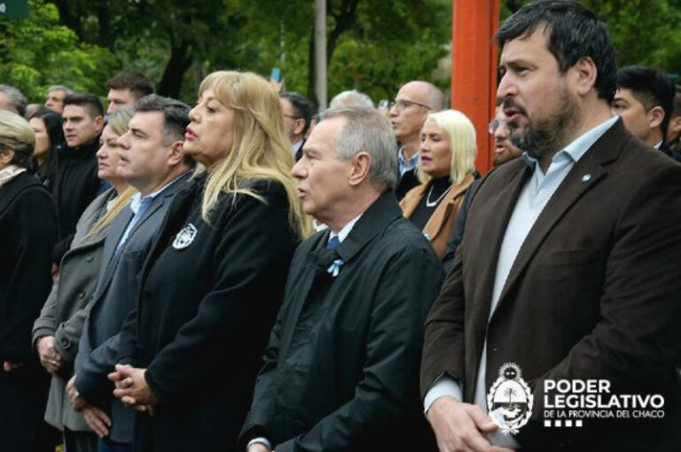 Homenaje a Manuel Belgrano: el Poder Legislativo participó del acto por el Día de la Bandera