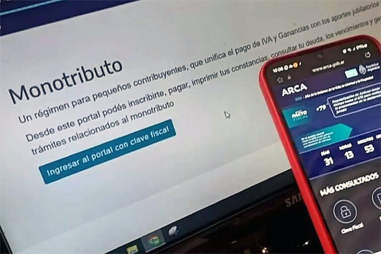 Suben entre 15% y 16% los ingresos topes del monotributo y los montos a pagar