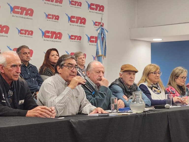 Las dos CTA convocaron a sumarse a la marcha de San Cayetano del 7 de agosto