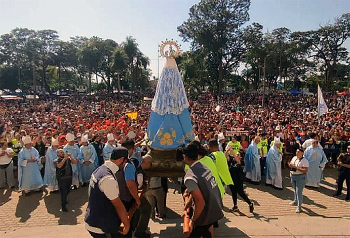 Corrientes celebra el 125º aniversario de la coronación pontificia de la Virgen de Itatí