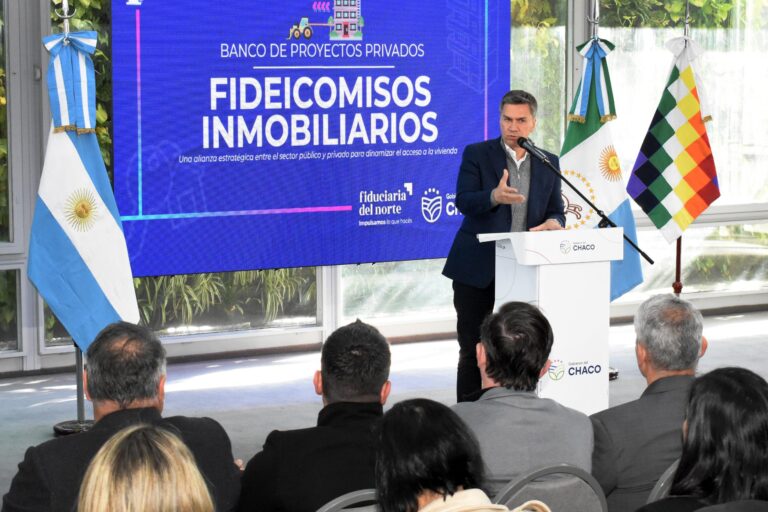 EL GOBERNADOR ZDERO LANZÓ EL BANCO DE PROYECTOS PRIVADOS DE FIDEICOMISOS INMOBILIARIOS