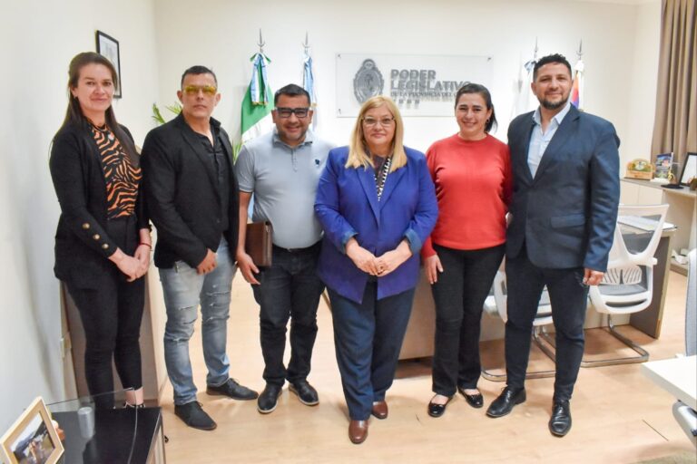 La Presidente de la Legislatura recibió a los organizadores de la Bienal Tecnológica BIT Chaco 2025