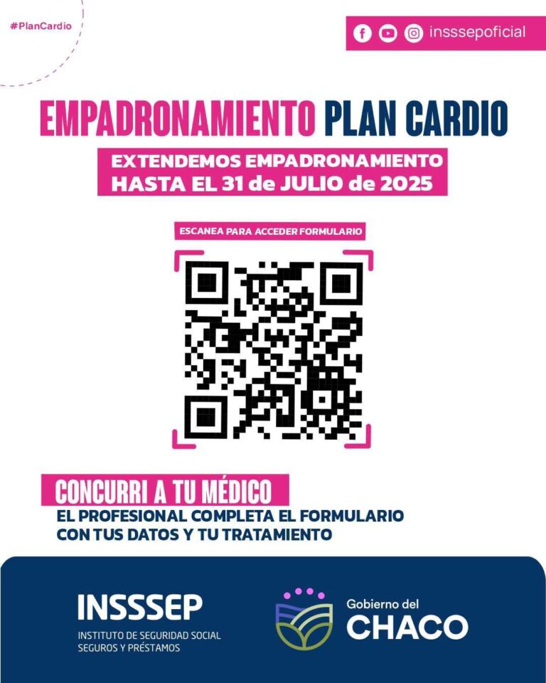 INSSSEP EXTIENDE EL EMPADRONAMIENTO