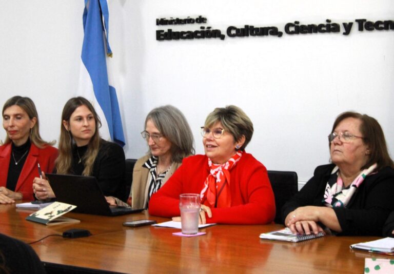 LA MINISTRA NAIDENOFF ANUNCIÓ