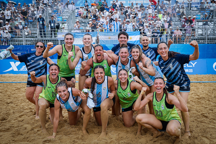 En la final disputada en Chengdu, China, Las Kamikases se impusieron 2 a 1 ante Alemania
