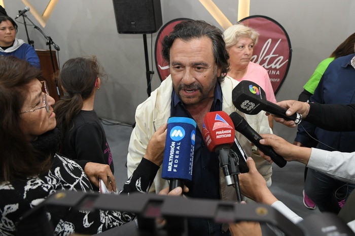 Lanzamiento en Metán del plan Meta, de fomento del deporte 