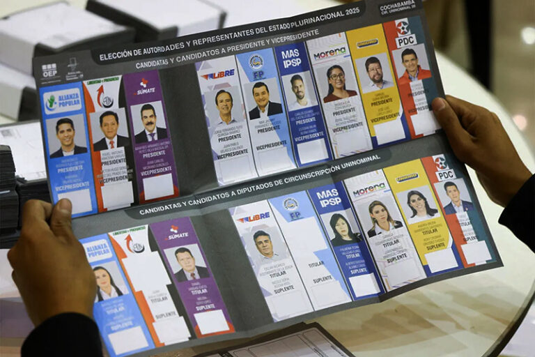 Bolivia elige este domingo a un nuevo Presidente