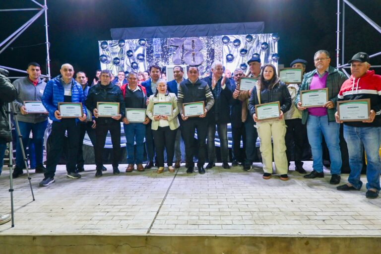 EL GOBIERNO PROVINCIAL ACOMPAÑÓ EL 78° ANIVERSARIO DE PAMPA DEL INDIO