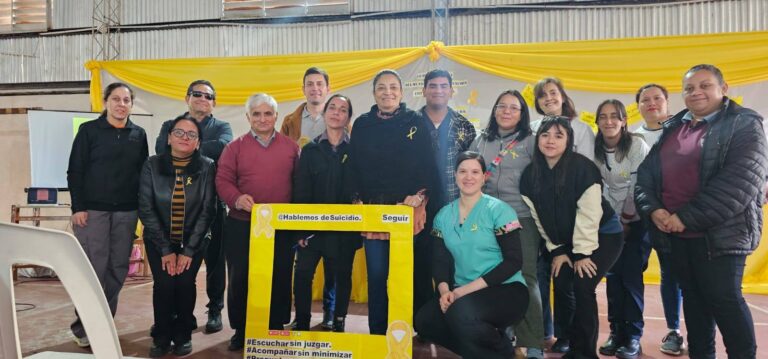 PRESIDENCIA DE LA PLAZA:TALLER «HABLEMOS DE SUICIDIO»