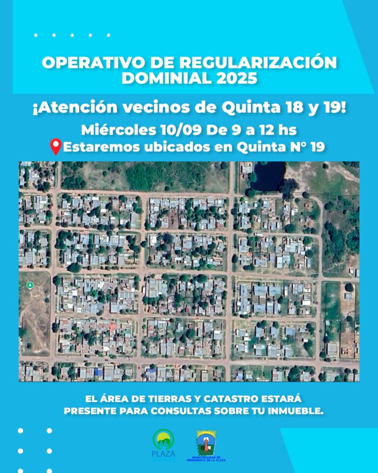 MUNICIPALIDAD DE PRESIDENCIA DE LA PLAZA