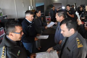SEGURIDAD ENTREGÓ EQUIPAMIENTO INFORMÁTICO