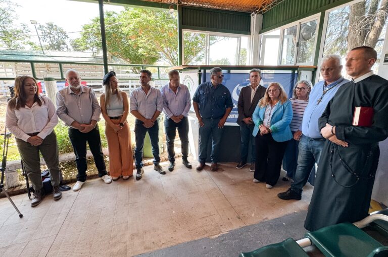 Delgado y Gyoker acompañaron la 44ª Exposición Nacional de Ganadería en Villa Ángela