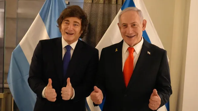 Javier Milei se reunió con Benjamín Netanyahu