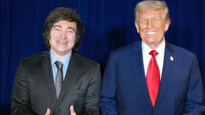 Javier Milei tuvo la bilateral con Donald Trump