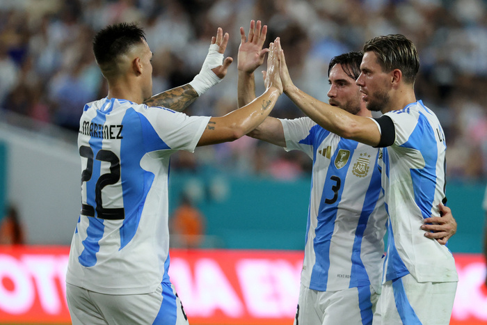El único gol del partido fue convertido por el volante Lo Celso
