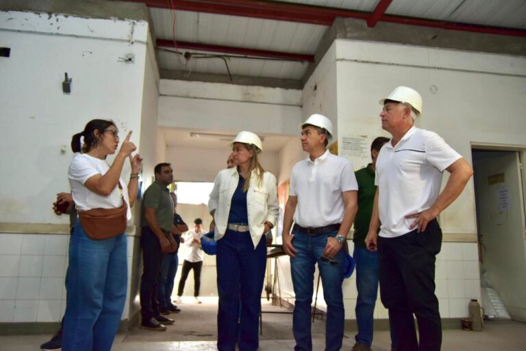 AVANZAN LAS OBRAS DE REFACCIÓN INTEGRAL Y AMPLIACIÓN DEL CENTRO DE SALUD DE VILLA RÍO NEGRO
