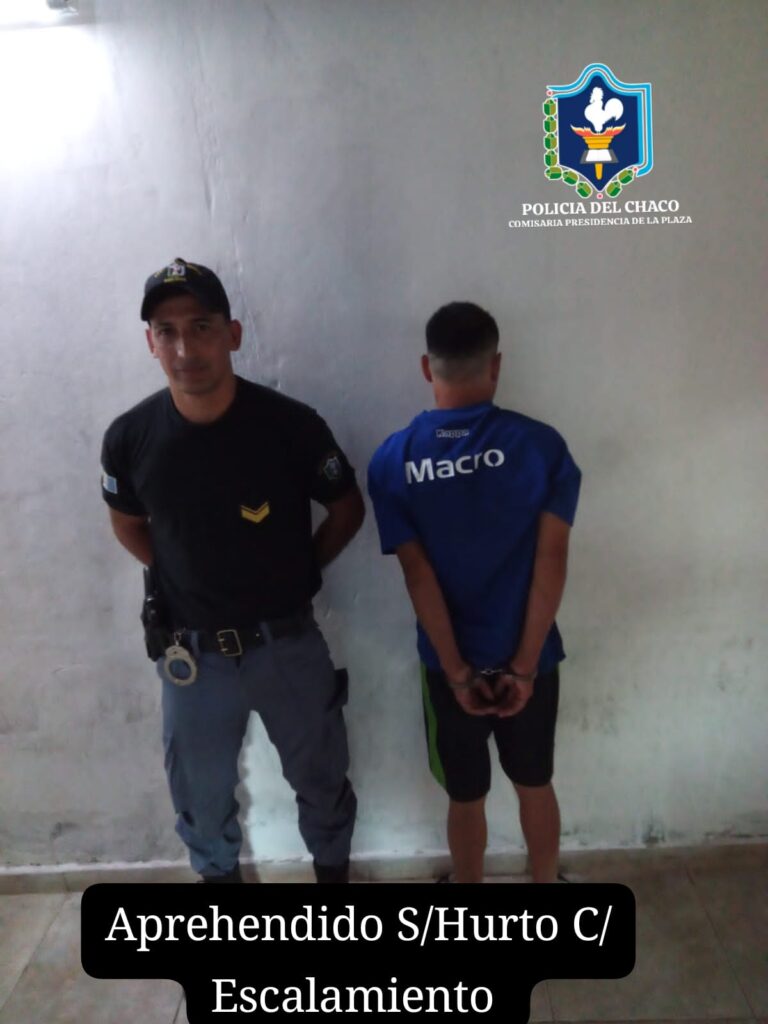 INFORME POLICIAL: COMISARIA DE PRESIDENCIA DE LA PLAZA