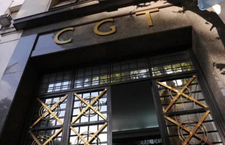 La CGT prepara una movilización al Congreso para rechazar la reforma laboral