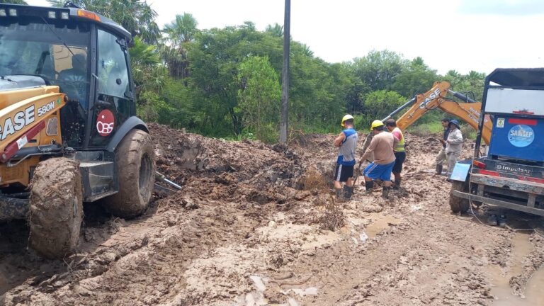 SAMEEP REPARÓ EL ACUEDUCTO NORTE Y EL SERVICIO SE RESTABLECE PROGRESIVAMENTE