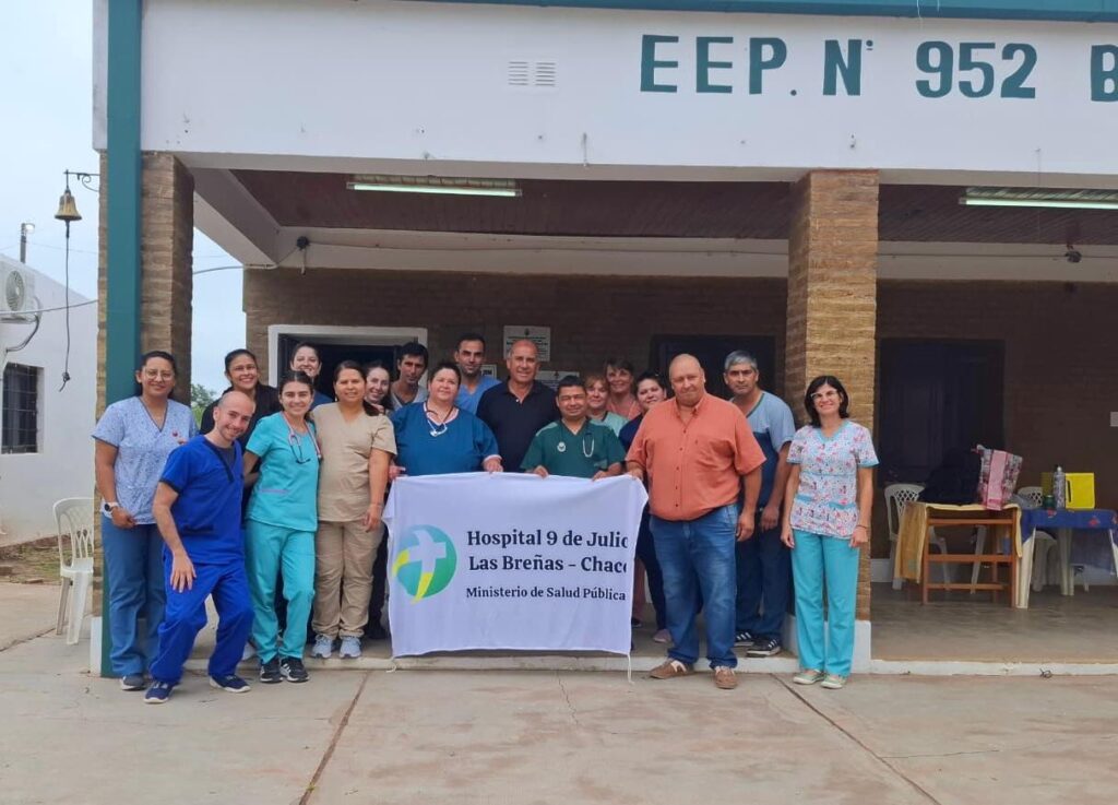 LAS BREÑAS: SALUD LLEGÓ A VILLA LOS ARENALES CON UN OPERATIVO SANITARIO TRAS CASI 10 AÑOS