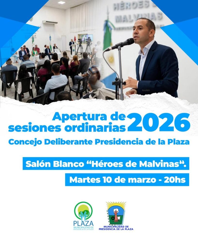 MUNICIPALIDAD DE PRESIDENCIA DE LA PLAZA