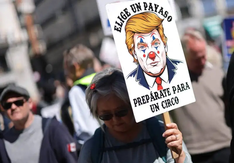 Millones de personas se manifestaron contra Donald Trump en todo Estados Unidos