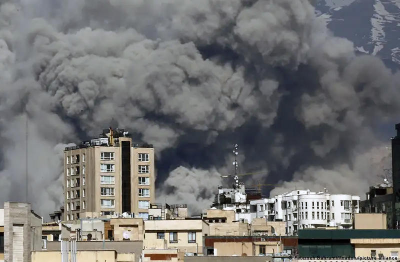 Israel lanzó este domingo un nuevo ataque sobre Irán
