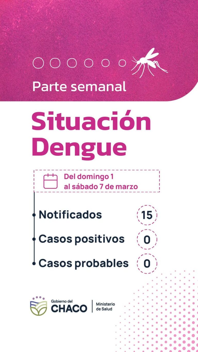 LA PREVENCIÓN SANITARIA MANTIENE A LA PROVINCIA SIN CASOS DE DENGUE