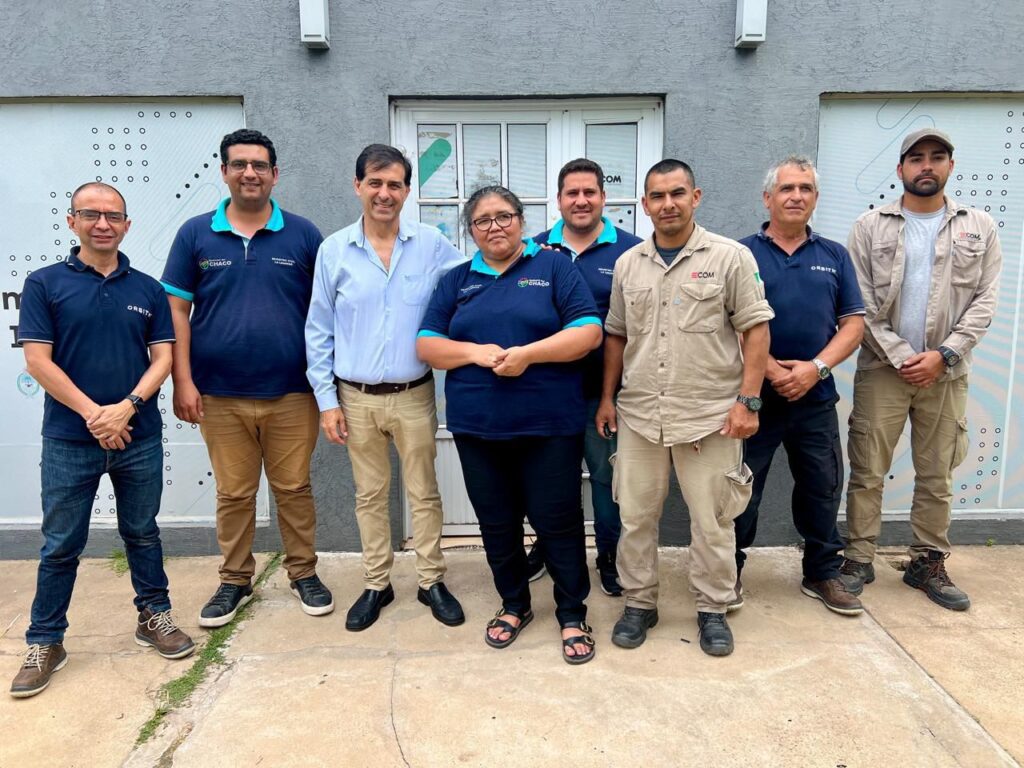 ECOM CHACO INICIA PRUEBAS DE CONECTIVIDAD SATELITAL EN REGISTROS CIVILES DE LA LEONESA